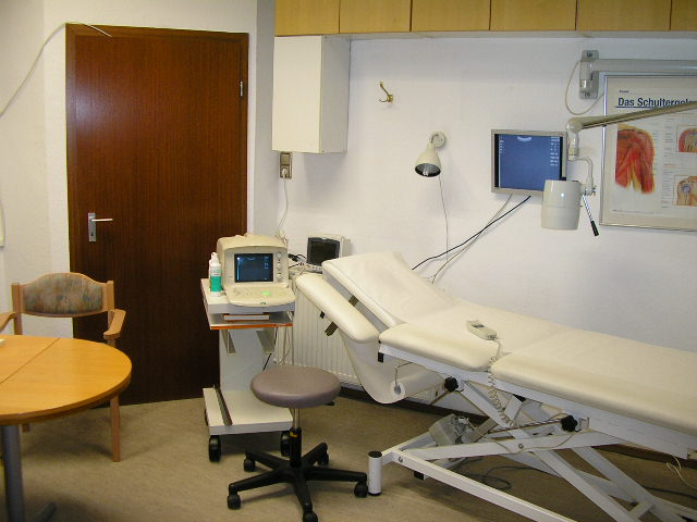 Sprech- und Behandlungsraum